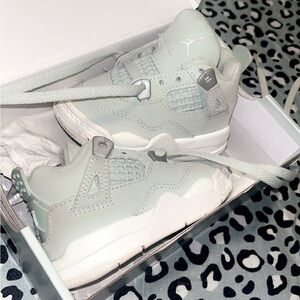 Jordan Kids Light Green Sneakers